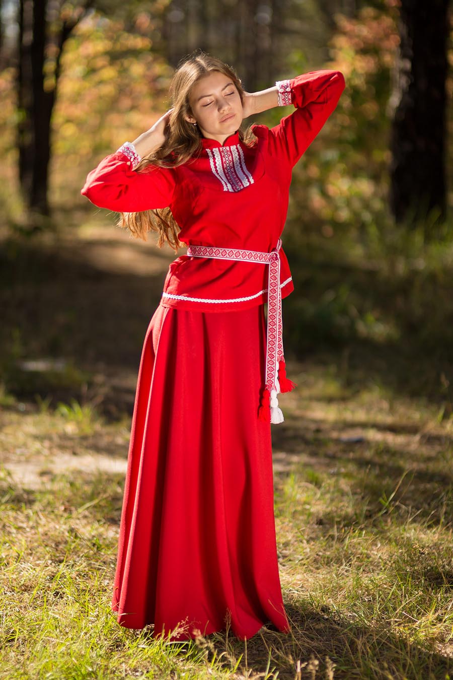 Underwear Women in Slavic costumes in Torreon