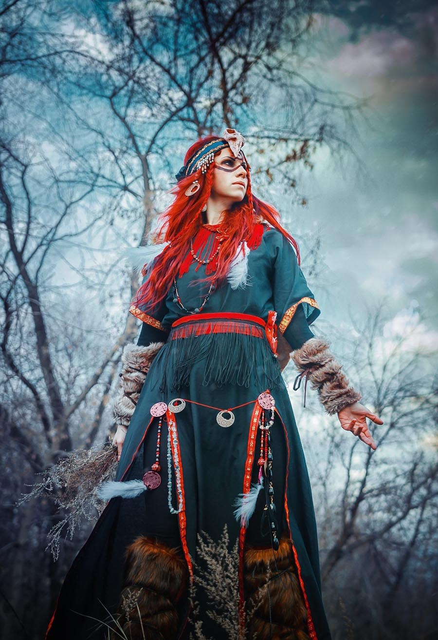 Girls in Slavic costumes underwear in Torreon