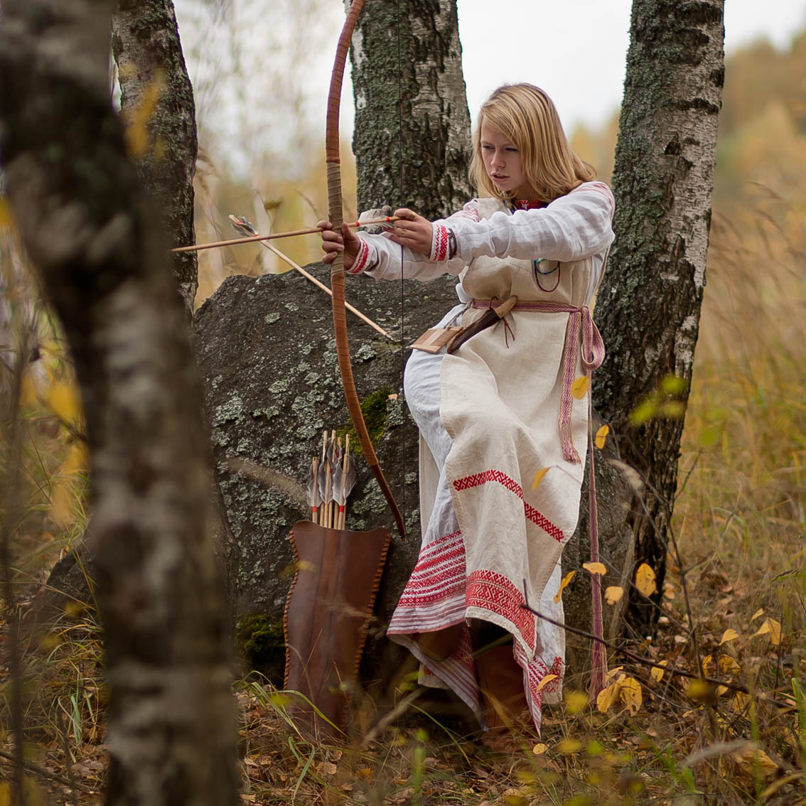 Sexy photo Girls in Slavic costumes in Torreon